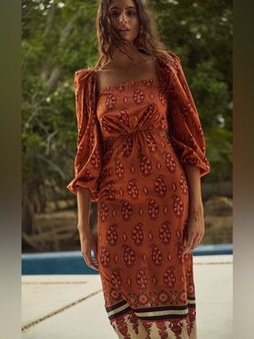 Johanna Ortiz Indian roar cut-out dress 6